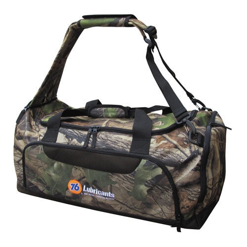 77デカボストンバック リーフカモ