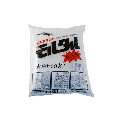 モルタル仕上用 3kg シロ