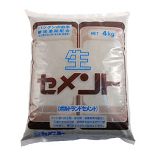 生セメント 4kg グレ−