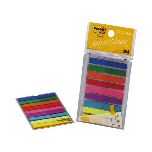ポストイット ジョーブ 6mm幅 混色X10