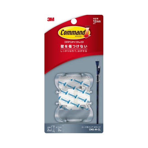 コマンドフックコード用クリアM1パックX10