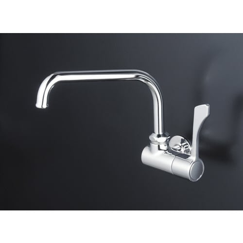 ワンタッチハンドル付横自在水栓