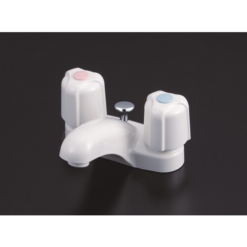 洗面2ハンドル混合栓 ポップ式