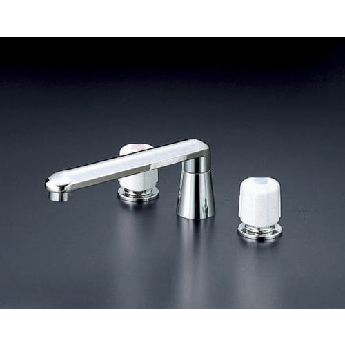 2ハンドル混合栓 ユニオン接続