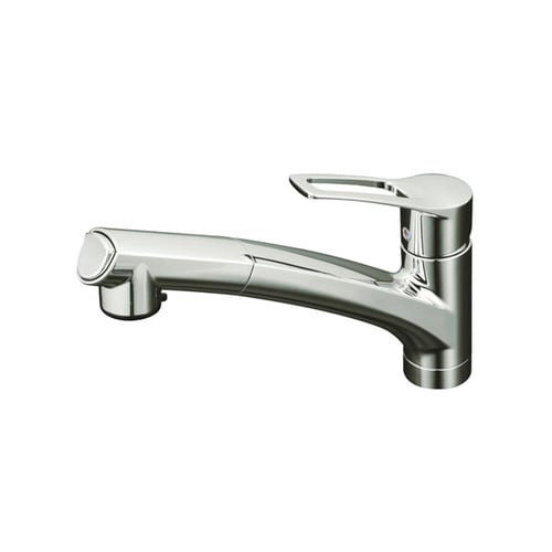 寒 流し台シャワー混合栓