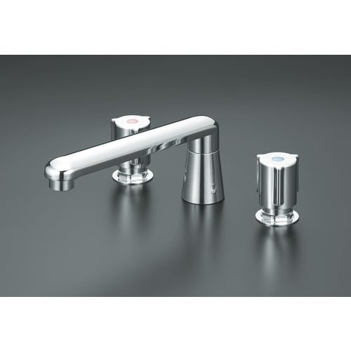 2ハンドル混合栓 ユニオン接続