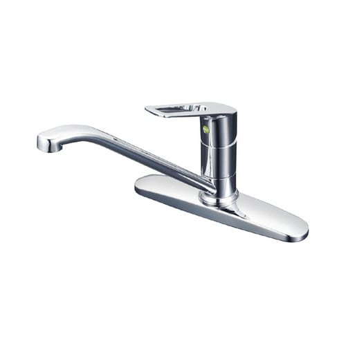 寒 シングル混合栓コインeレバー