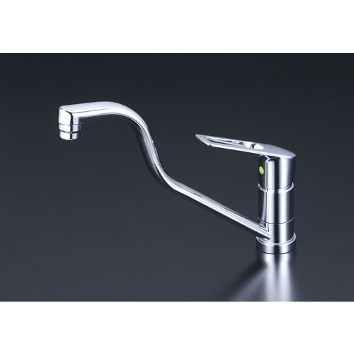 KV 流台シングル混合栓eレバー上