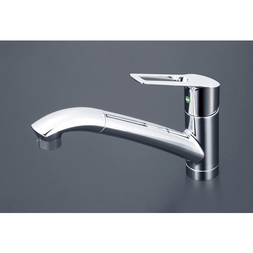 KV 流台シャワー付混合栓 eレバー