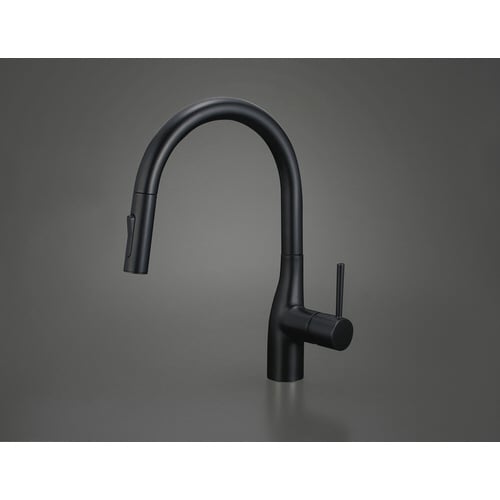 KV グースネック混合栓 e マット