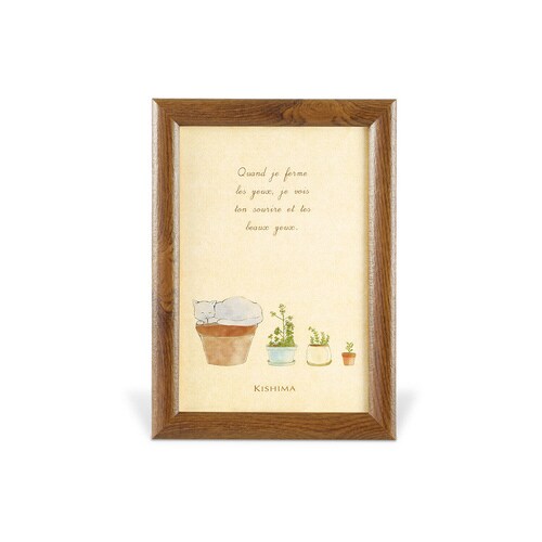 ブラン インテリアフレーム 茶