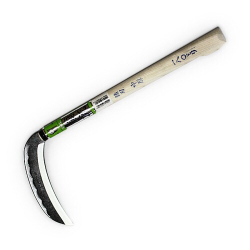 銀翁流 紀州型両刃中厚鎌 180 丸