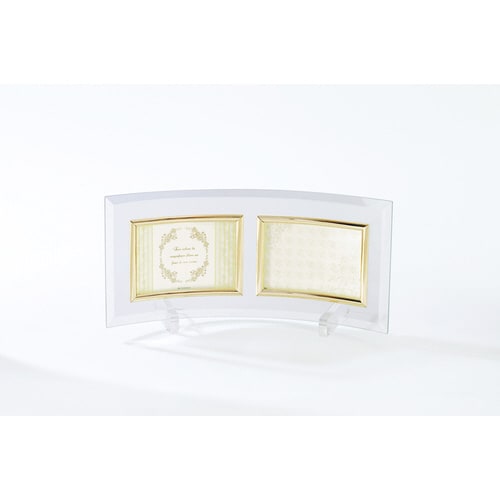 ガラス インテリアフレーム サービス横×2窓