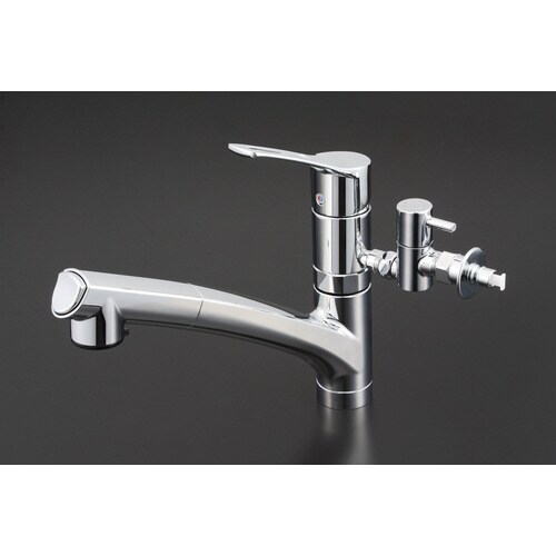 流し台シャワー混合栓 分岐付