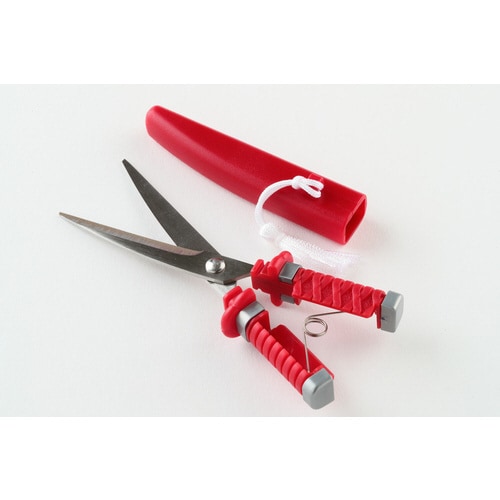 ニッケン 御守刀はさみ 赤色