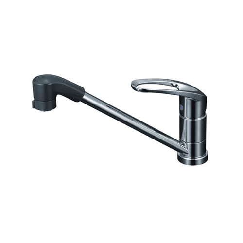 寒 流し台シャワー付混合栓