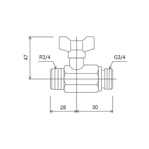 −JAN ボールバルブ20