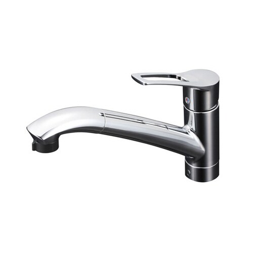 寒 流し台シャワー混合栓