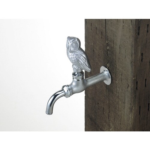 ガーデニング水栓 フクロウ付