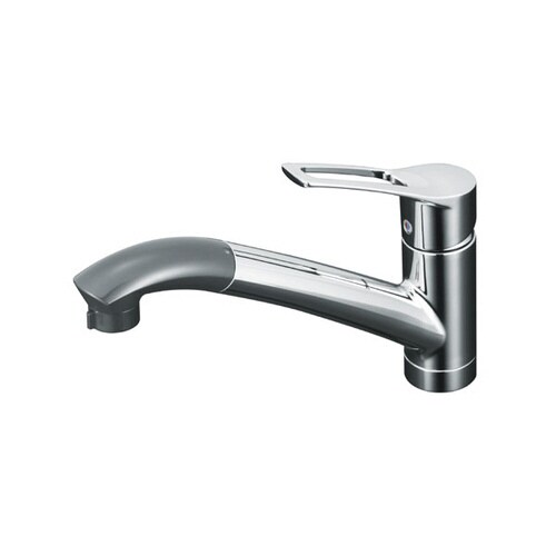 寒 流し台シャワー混合栓