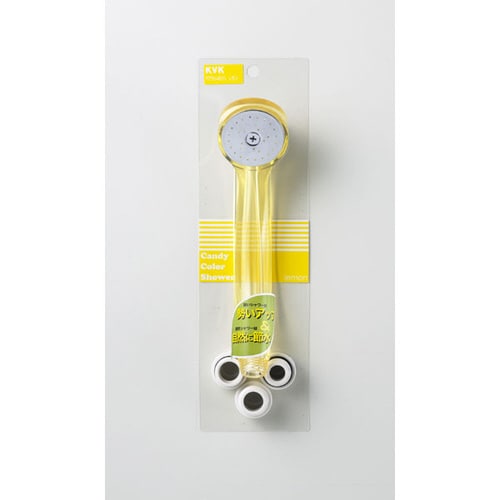 スケルトンシャワーヘッド 節水 レモン