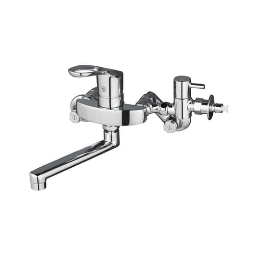 給湯接続 シングル混合栓