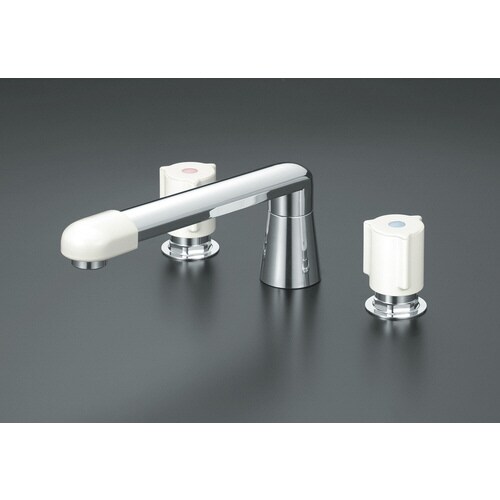 2ハンドル混合栓 ユニオン接続