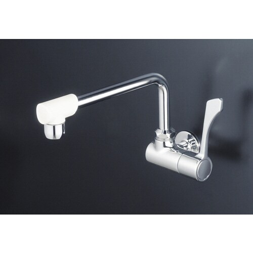 ワンタッチハンドル付横自在水栓