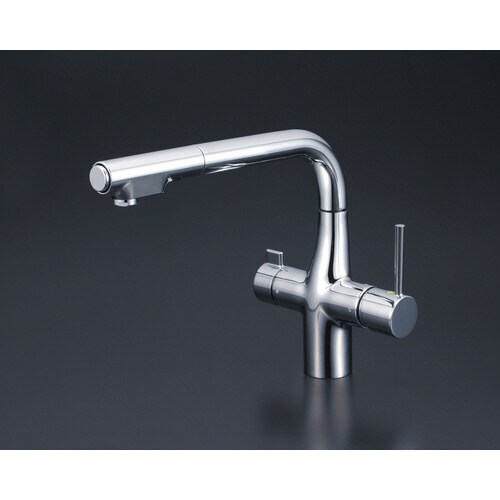 KV 浄水器付シャワー付混合栓 e