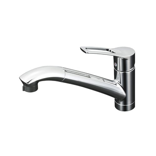 寒 流し台シャワー混合栓