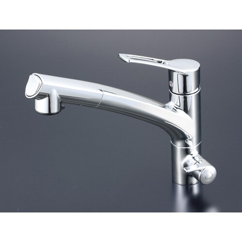 浄水器シングルシャワー付混合栓