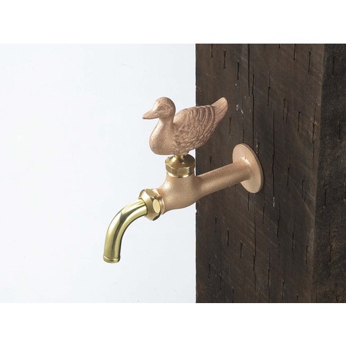 −JAN ガーデニング水栓 カモ付