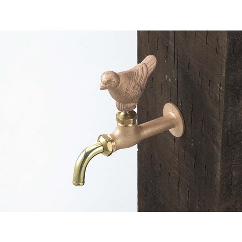 −JAN ガーデニング水栓 スズメ付