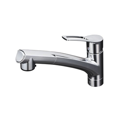 寒 流し台シャワー混合栓