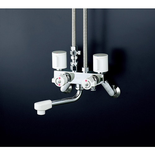 ソーラー2ハンドル混合栓 併用形