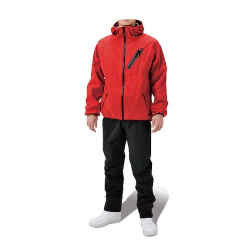 レボルブ レインスーツ レッド M