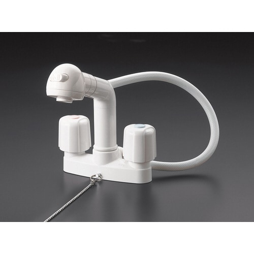 2ハンドル洗髪シャワー 栓付