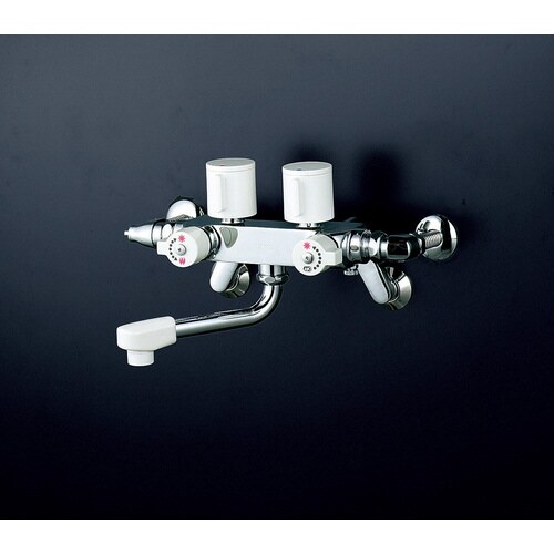 ソーラー2ハンドル混合栓 併用形