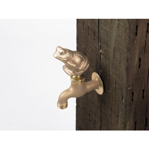 ガーデニング水栓 カエル付