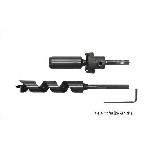 座掘錐小径ドリル付12X35