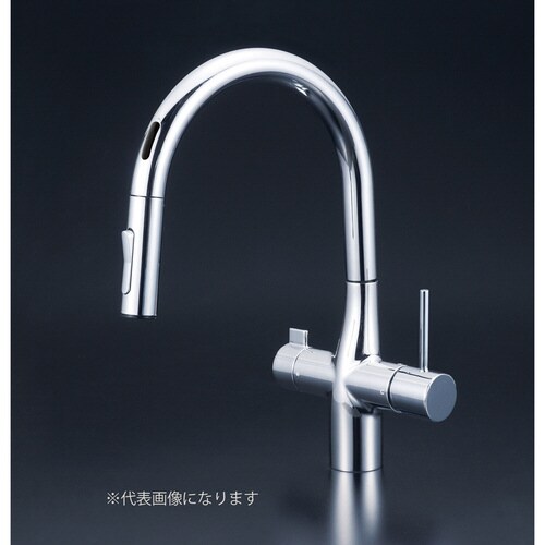 KV シングルシャワー混合栓 撥水