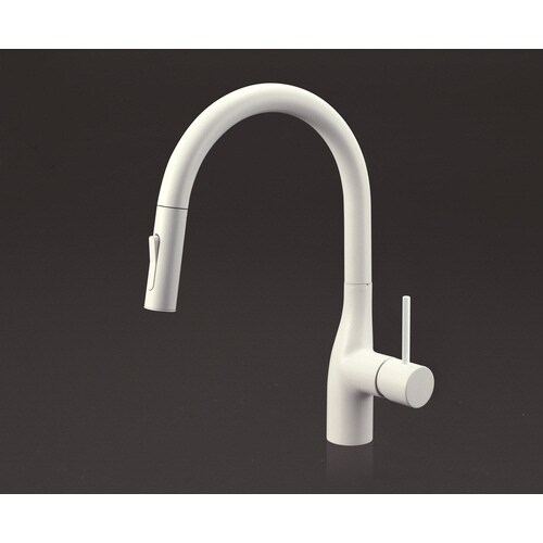 KV 流台シャワー付混合栓グース e