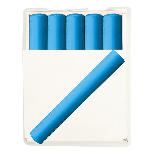 74149 工事用チョーク10本入プラケース付 青