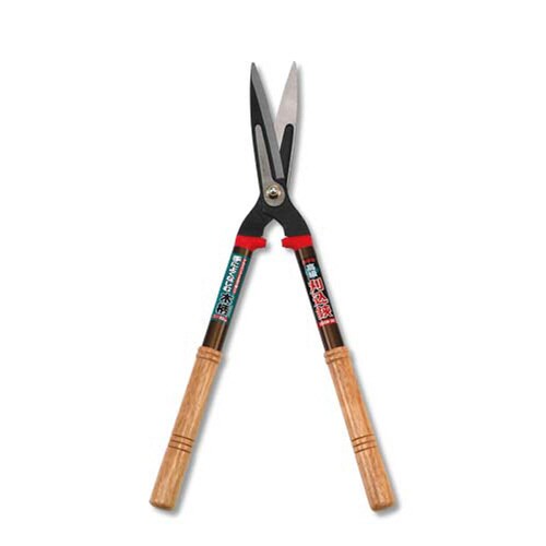 アルミハンドル木柄グリップ付 小