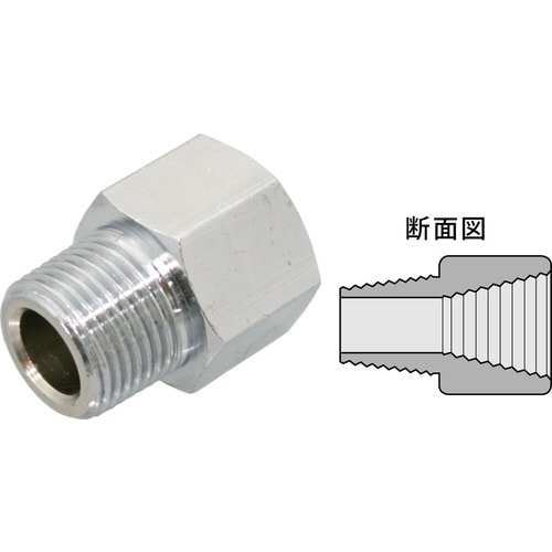 豊光 同径中間ソケットテーパーネジ