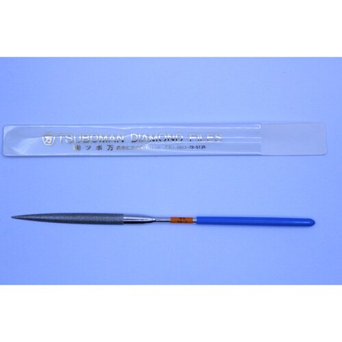 ツボ万 ダイヤモンドヤスリ精密S 半丸
