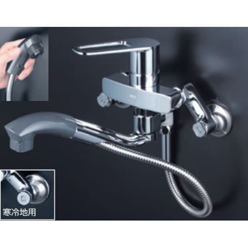 KV 寒シングルレバーシャワー混合栓
