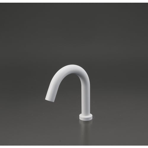KV センサー水栓 電池 白 ロング