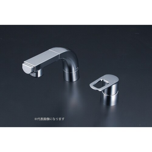 洗面用シングルレバー式シャワー(eレバー)(撥水)