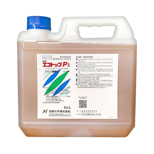 農薬 日産化学 エコトップP乳剤 5L